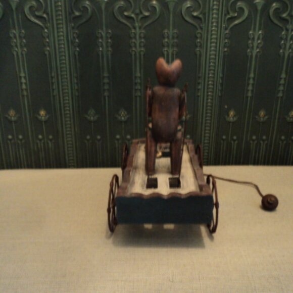 vintage pull along wooden toy - Picture 5 of 7